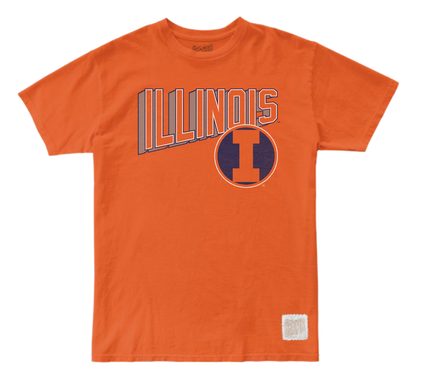 Illinois Fighting Illini 100% Cotton Unisex Tee