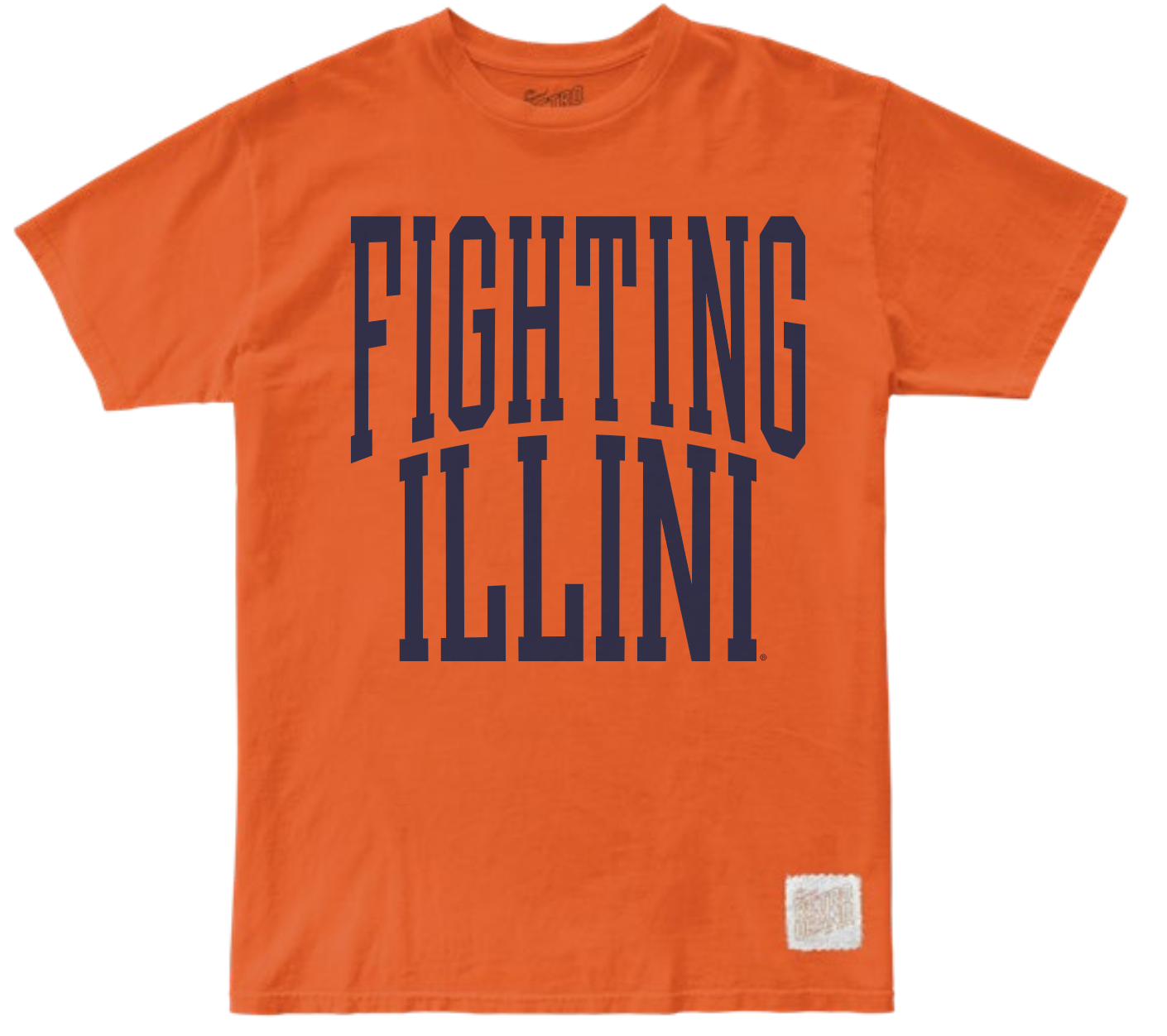 Illinois Fighting Illini 100% Cotton Unisex Tee