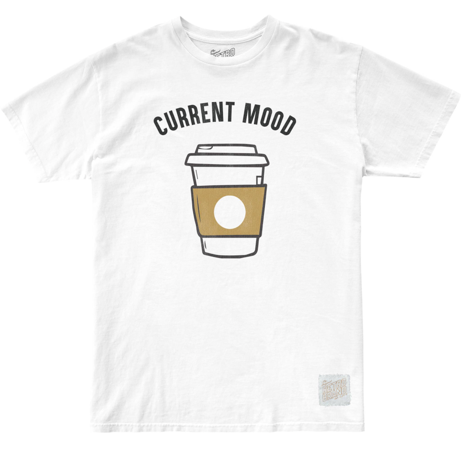 Current Mood (Coffee) 100% Cotton Tee
