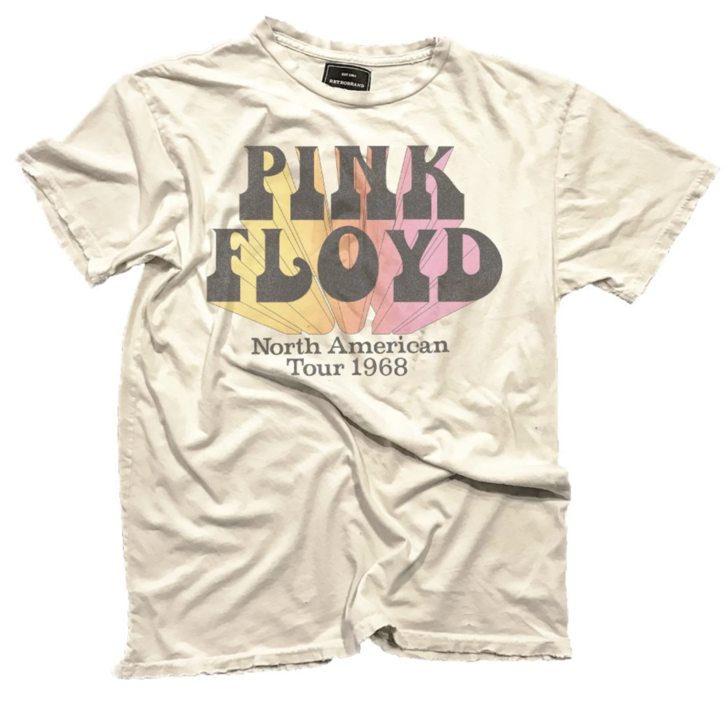Pink Floyd '68 Tour Black Label Tee