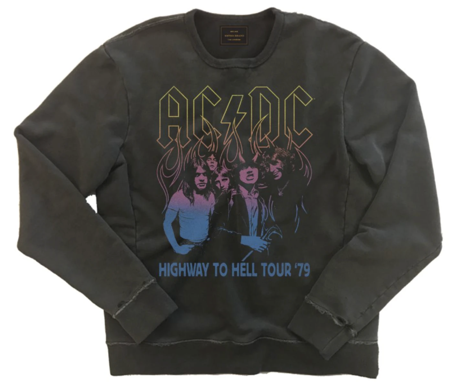 AC/DC Highway to Black Label Sweatshirt – RETRO BRAND