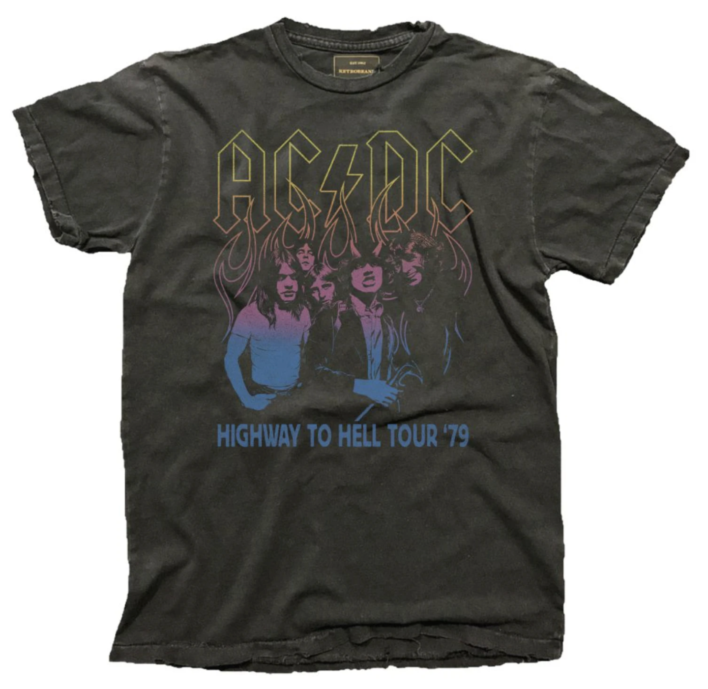 AC/DC Highway to Hell Tour Black Label Tee