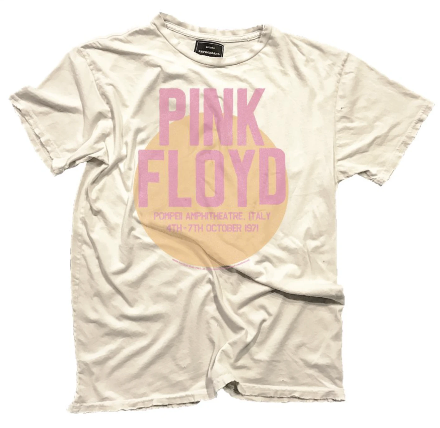 Pink floyd live at pompeii sales t shirt