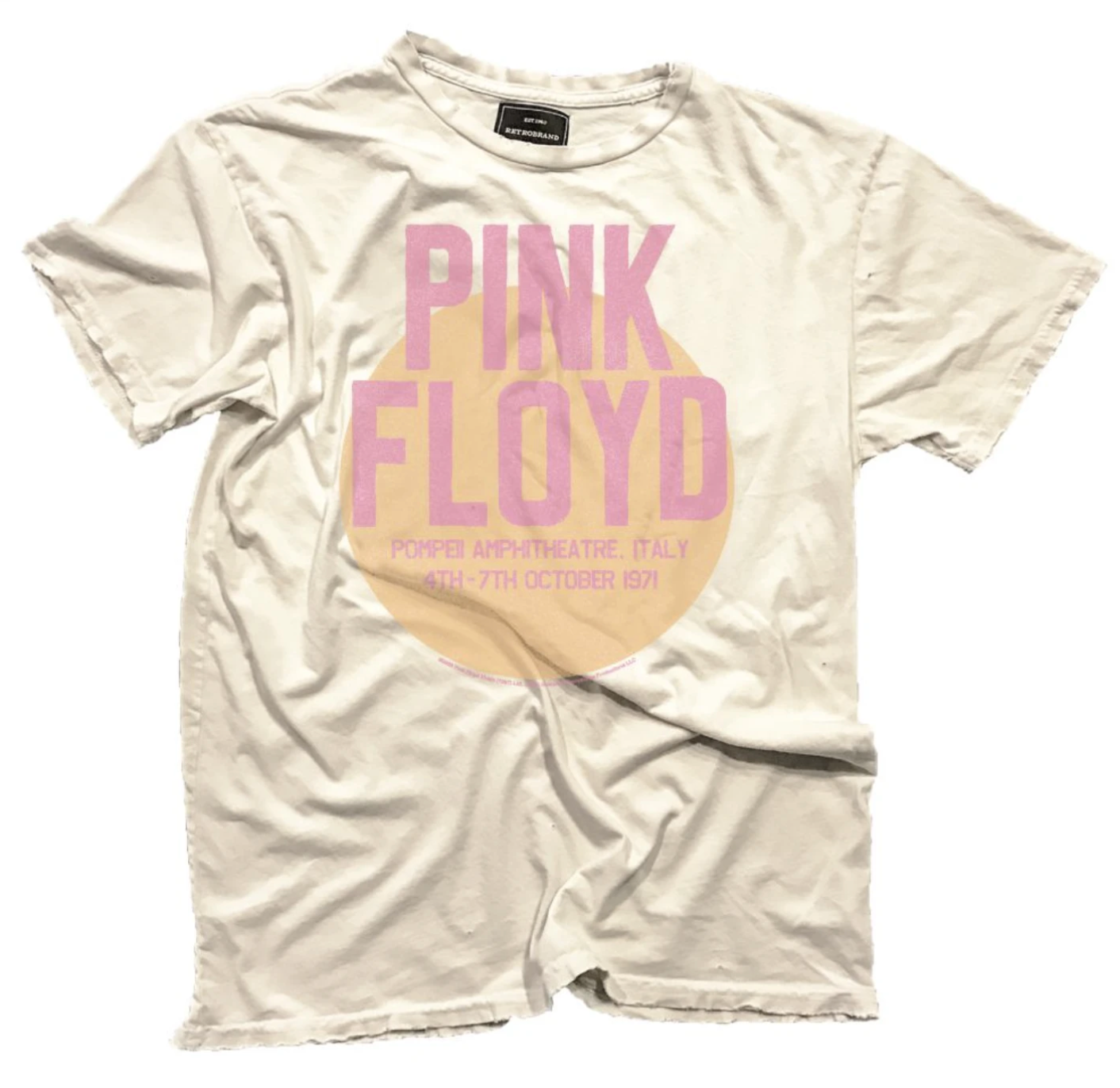 Pink Floyd Live at Pompeii Black Label Tee