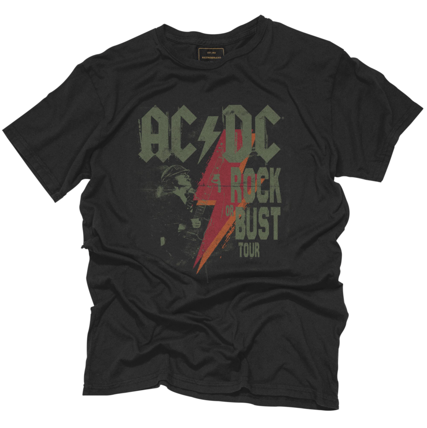 AC/DC Rock or Bust Black Label Tee
