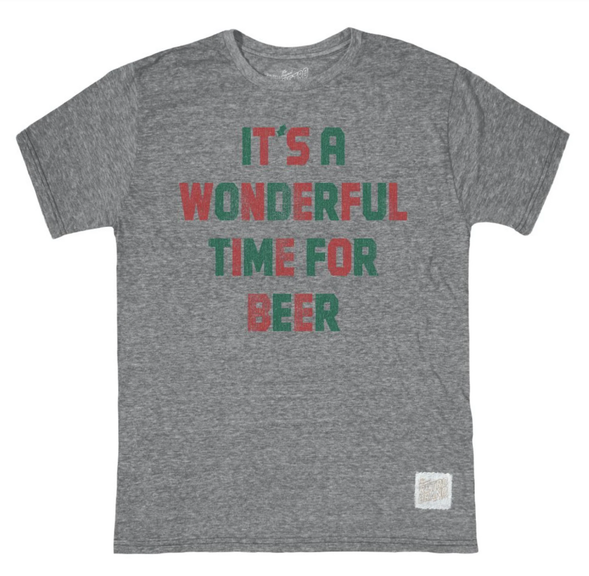 Christmas Beer Tri-Blend Tee