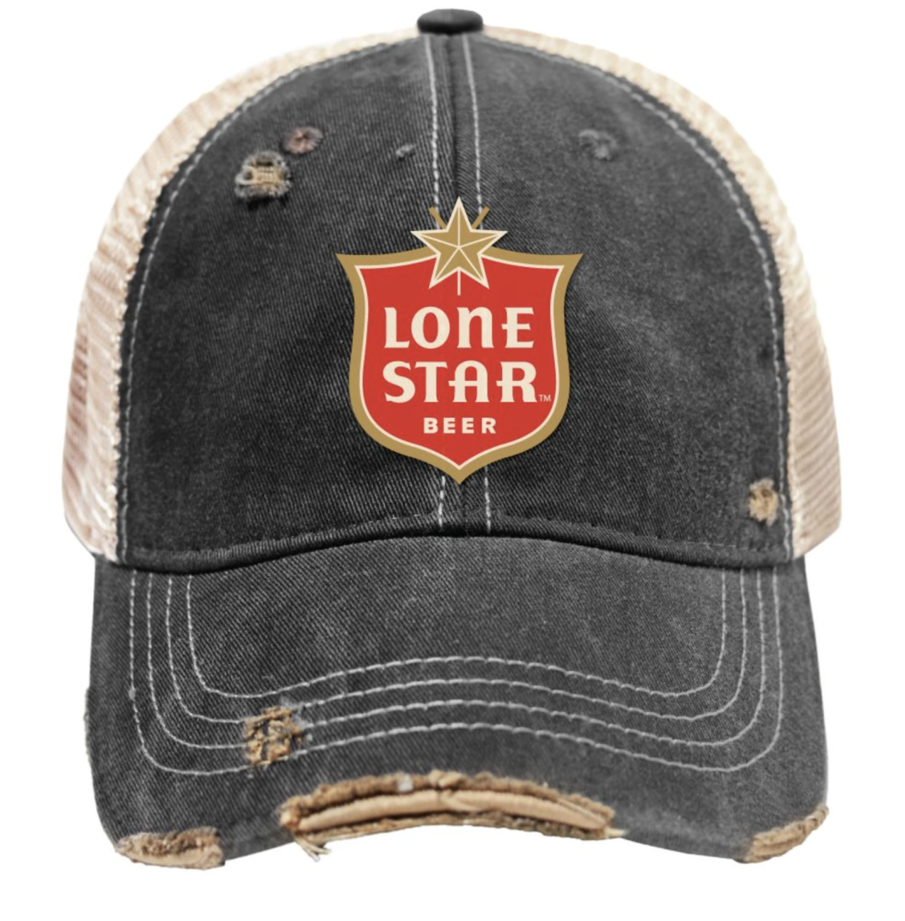 Lone Star Beer Snap Back Trucker Cap