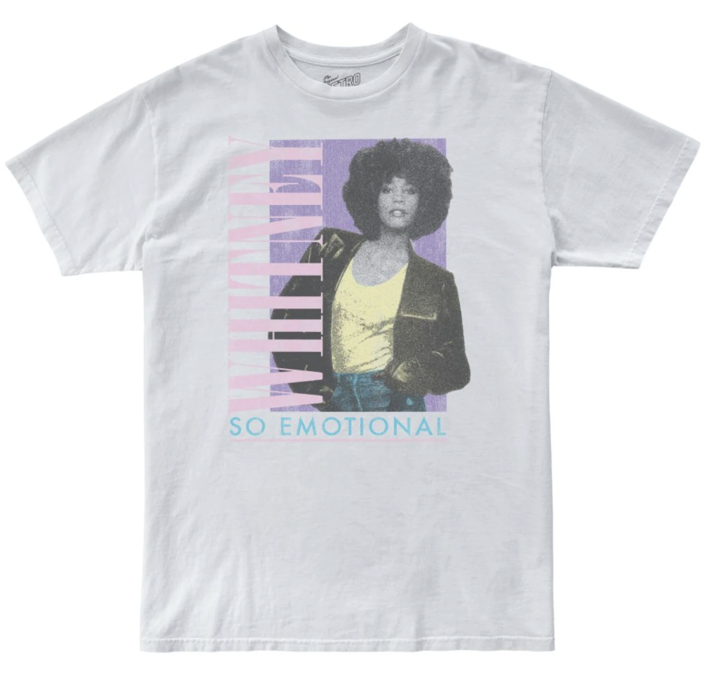 Whitney Houston So Emotional 100% Cotton Unisex Tee