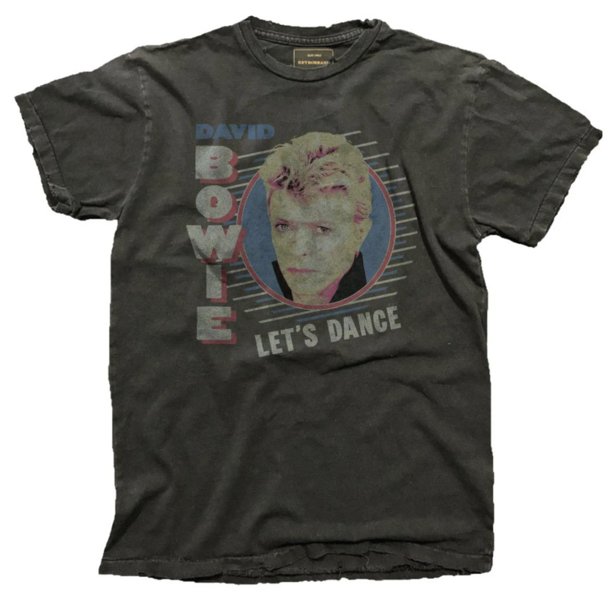David Bowie Let's Dance Black Label Tee