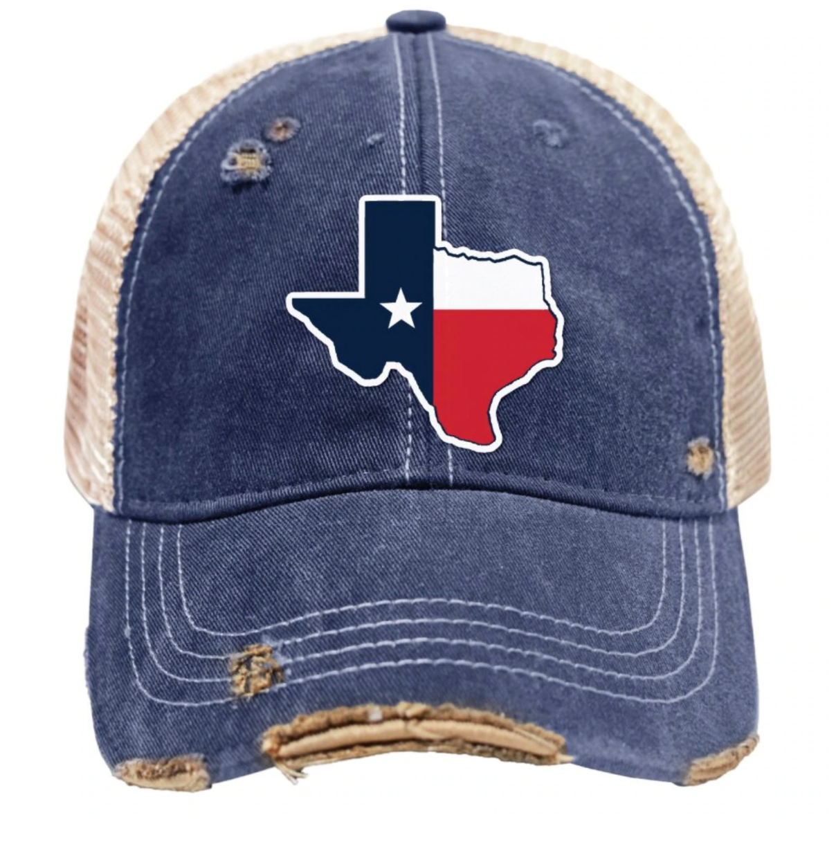 Texas State Snap Back Trucker Cap