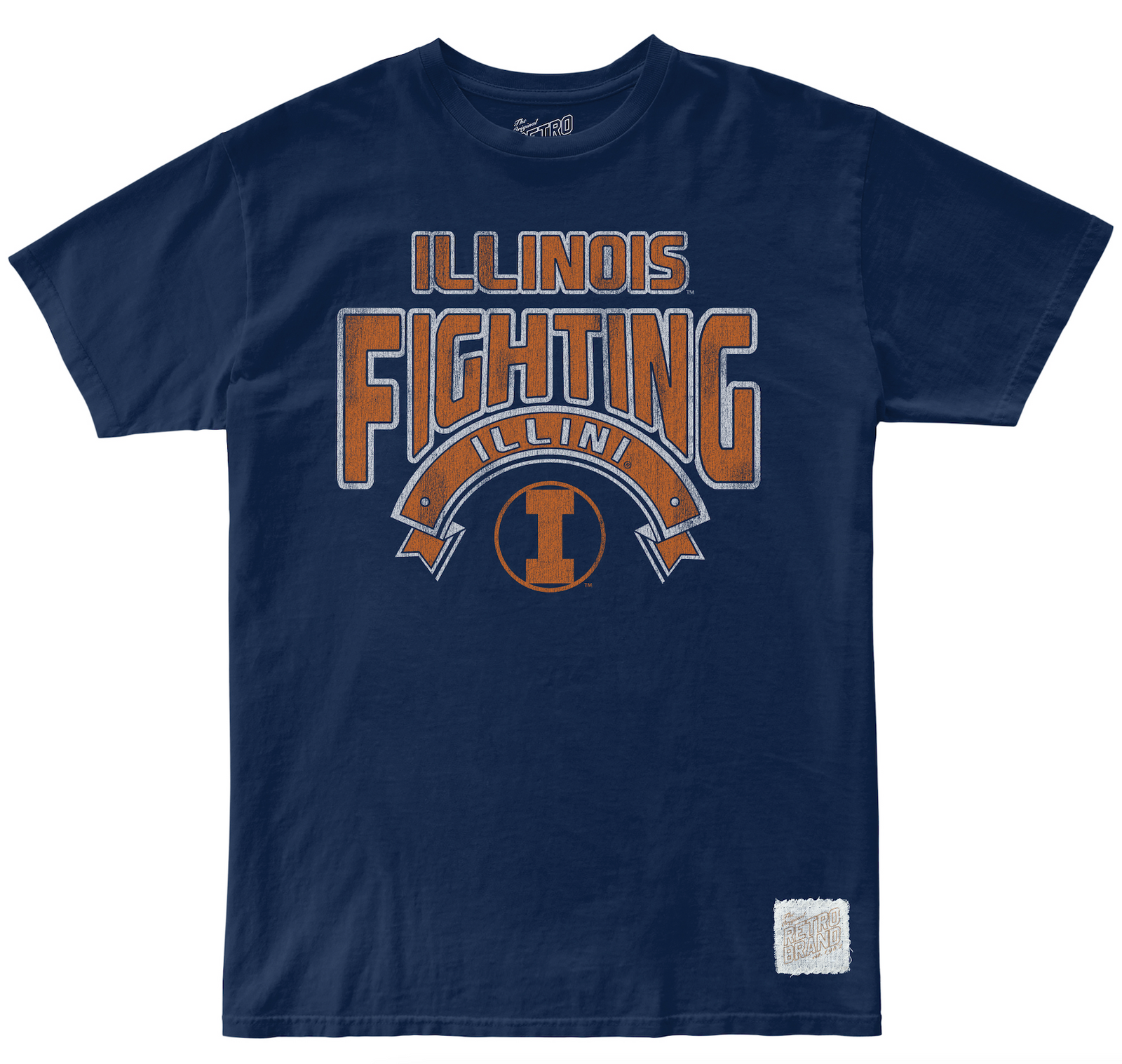 Illinois Fighting Illini 100% Cotton Tee