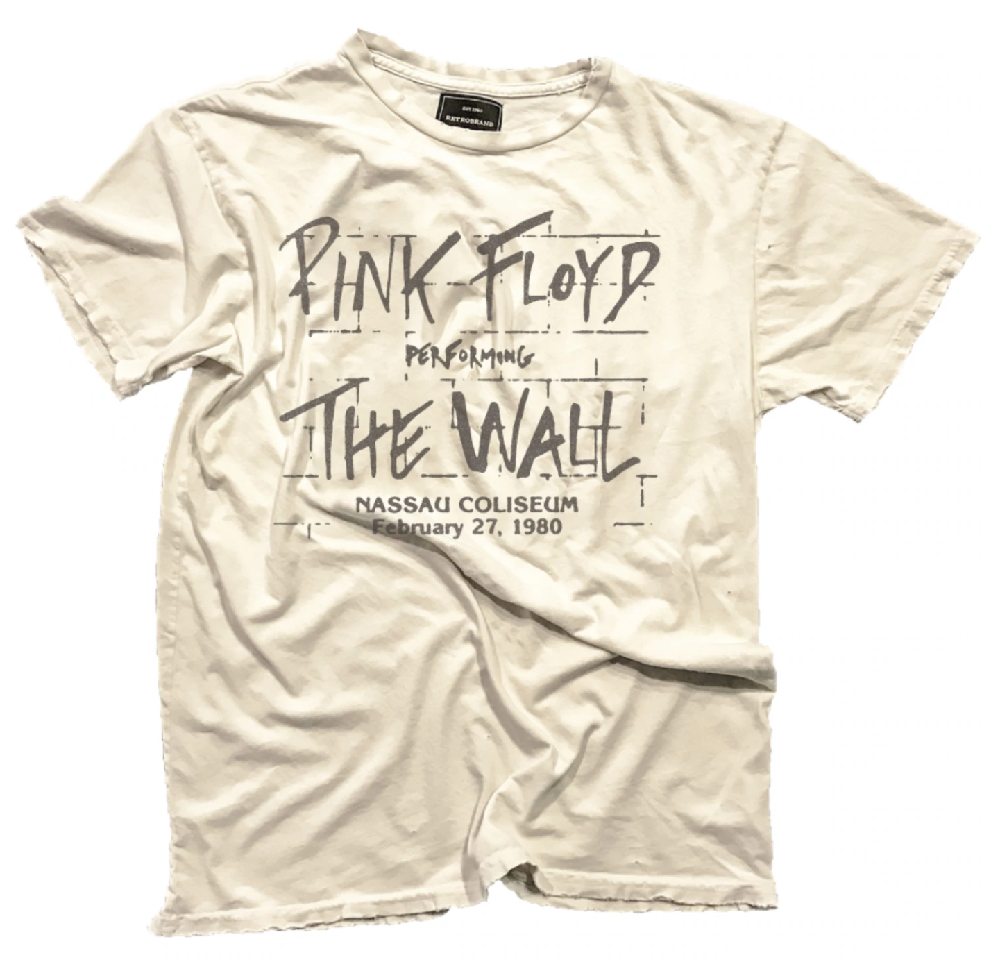 Pink Floyd The Wall (Nassau) Black Label Tee – ORIGINAL RETRO BRAND