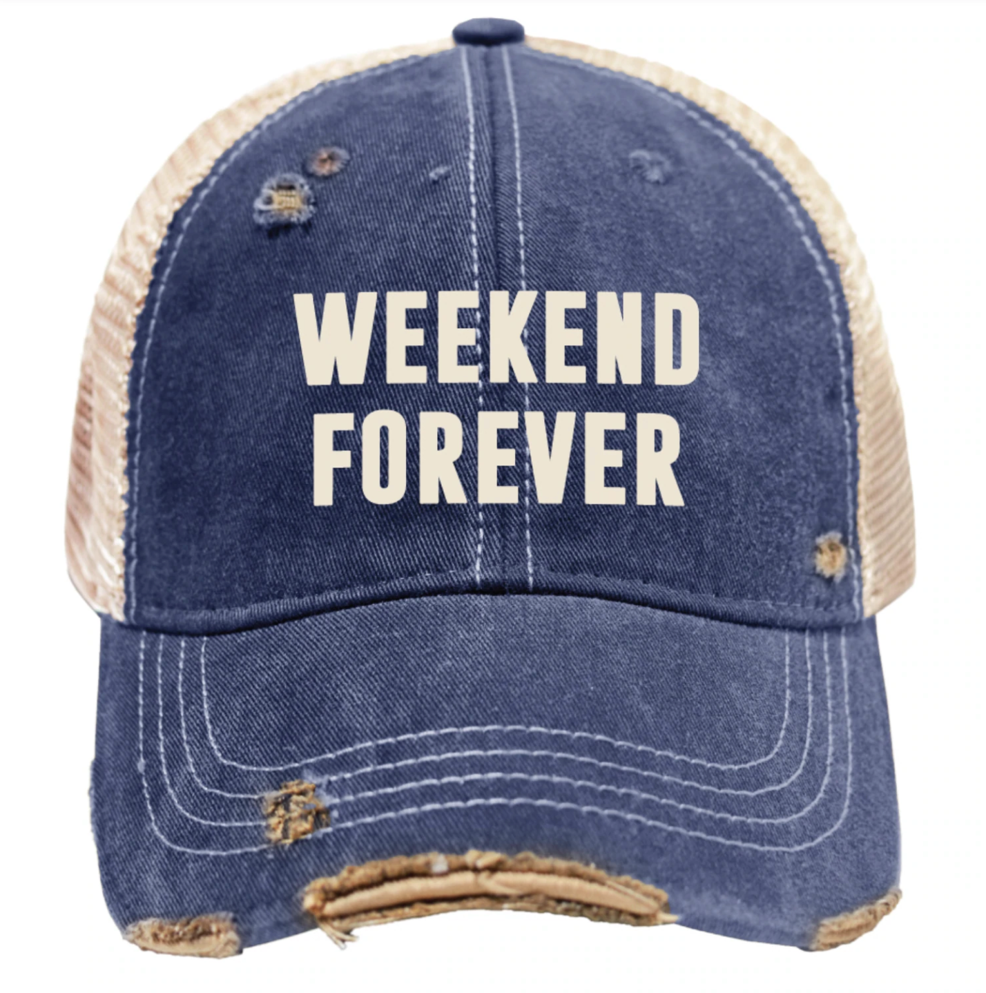 Weekend Forever Snap Back Trucker Cap