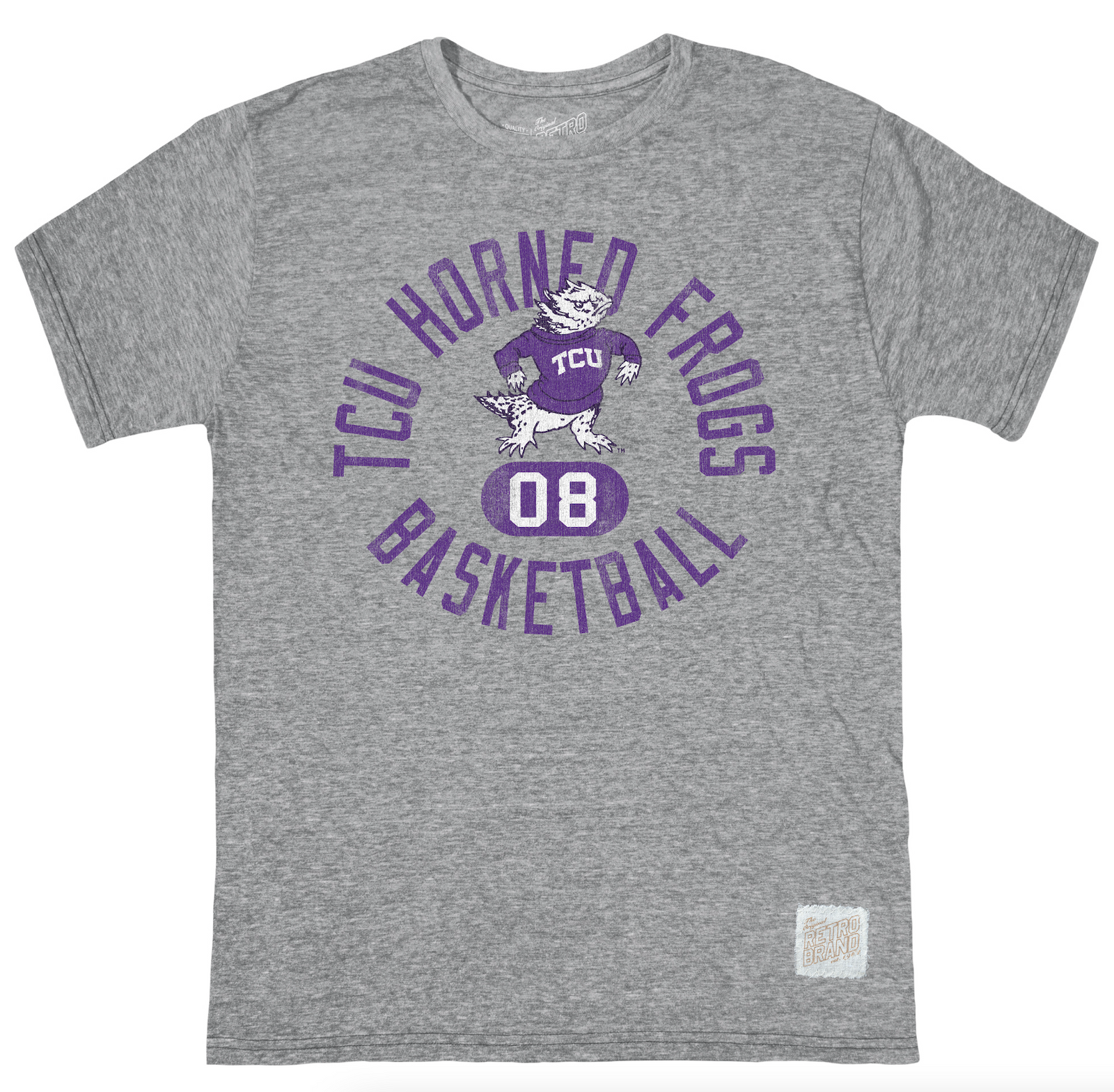 TCU Horned Frogs Tri-Blend Unisex Tee