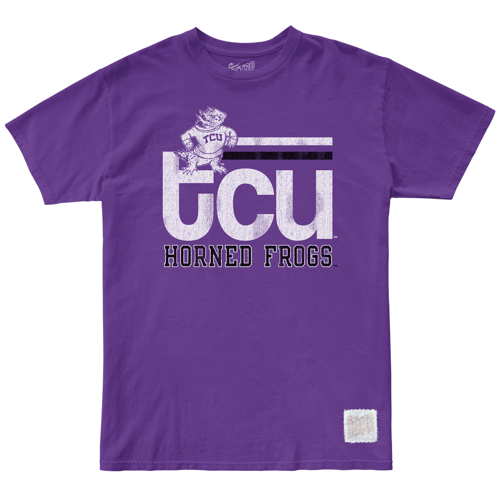 TCU Horned Frogs 100% Cotton Unisex Tee