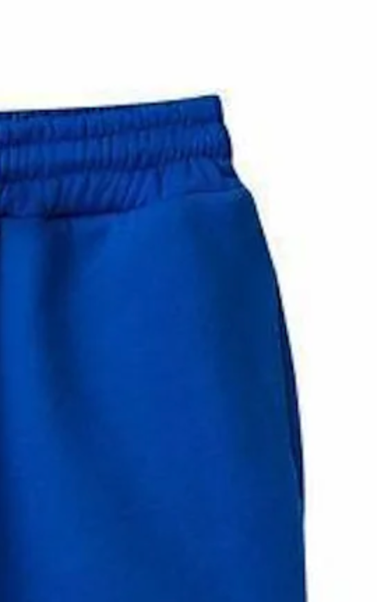 Fleece Elastic Waist Draw String Unisex Jogger Pants