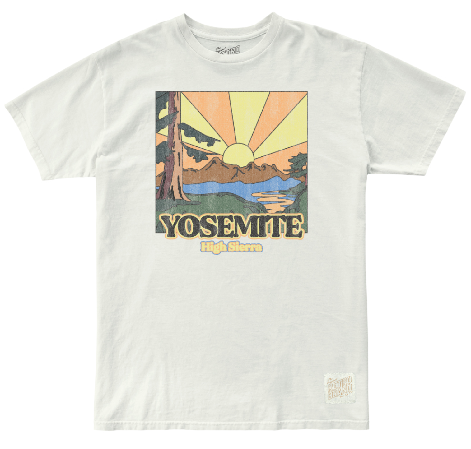 Yosemite High Sierra 100% Cotton Unisex Tee