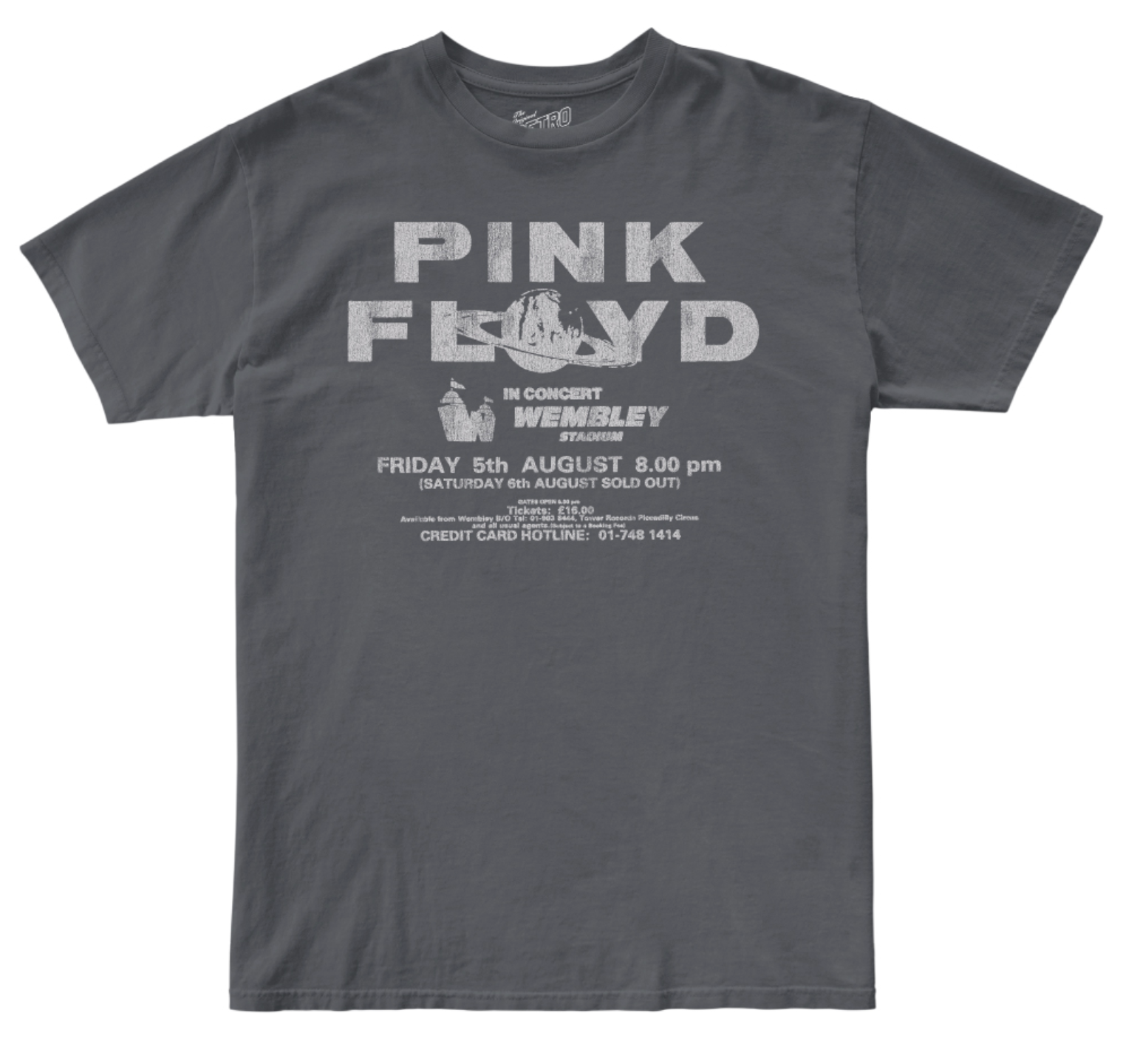 Pink Floyd Live at Wembley 100% Cotton Unisex Tee