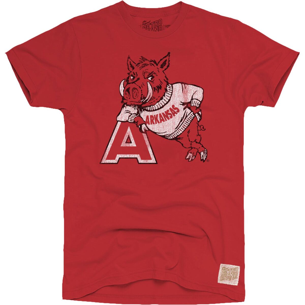 Arkansas Razorbacks 100% Cotton Tee