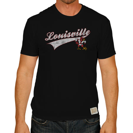 Lids Louisville Cardinals Original Retro Brand Women's Sleeve Striped  Henley Long T-Shirt - Black