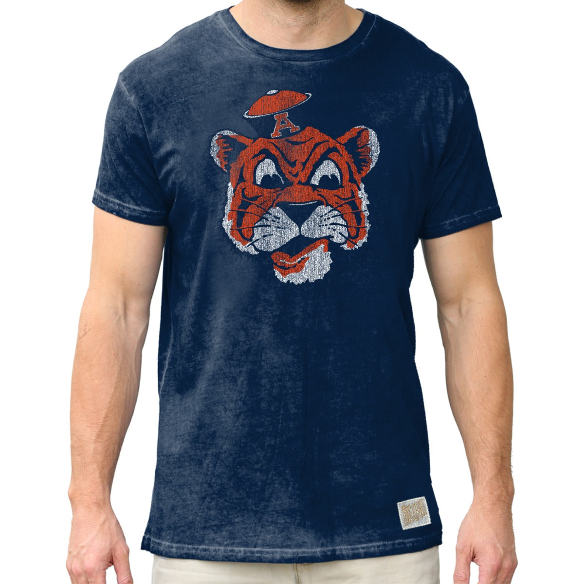 Auburn Tigers Oil Wash Tee