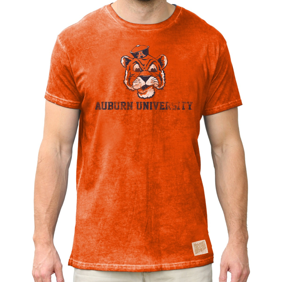 Auburn Tigers Oil Wash Unisex Tee