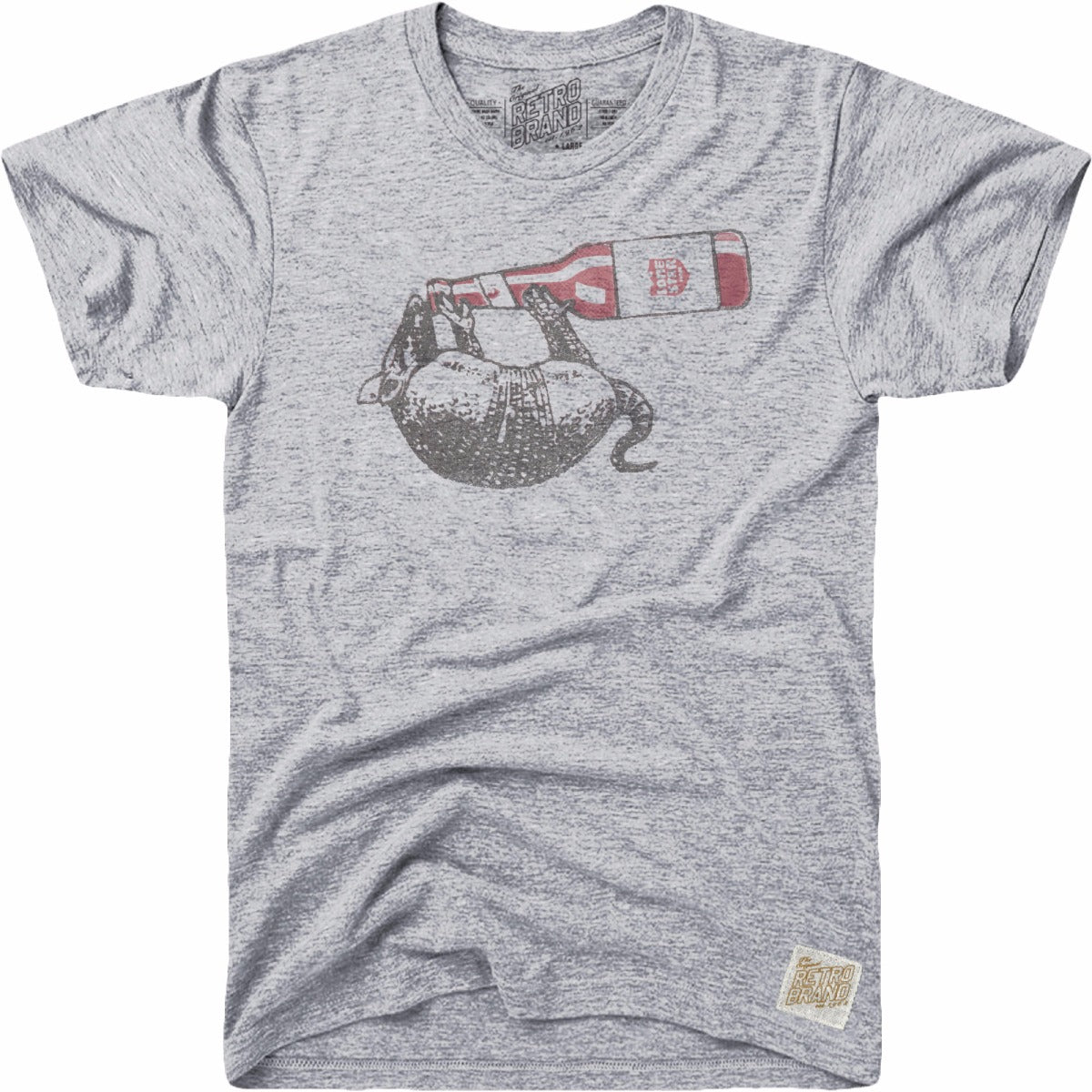 Lone Star Armadillo Tri-Blend Unisex tee