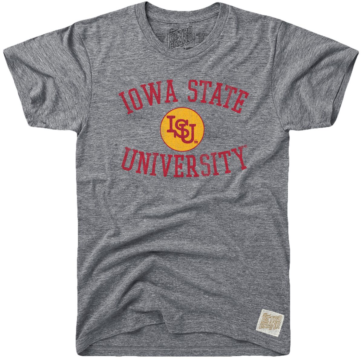 Iowa State Arch Tri Blend Unisex Tee
