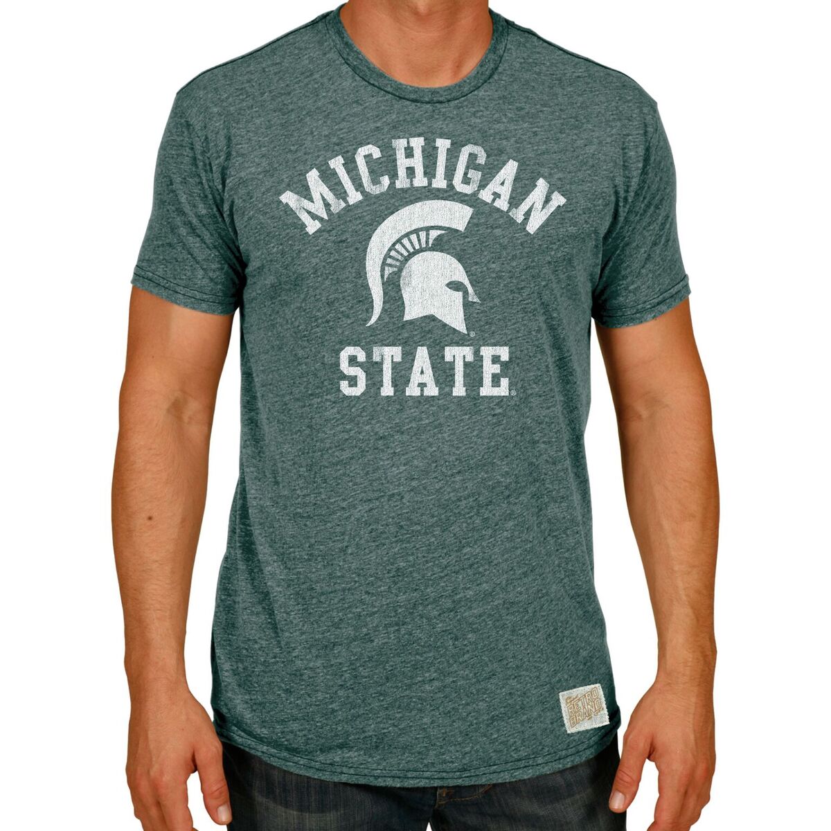 Michigan State Spartans Tri-Blend Unisex Tee