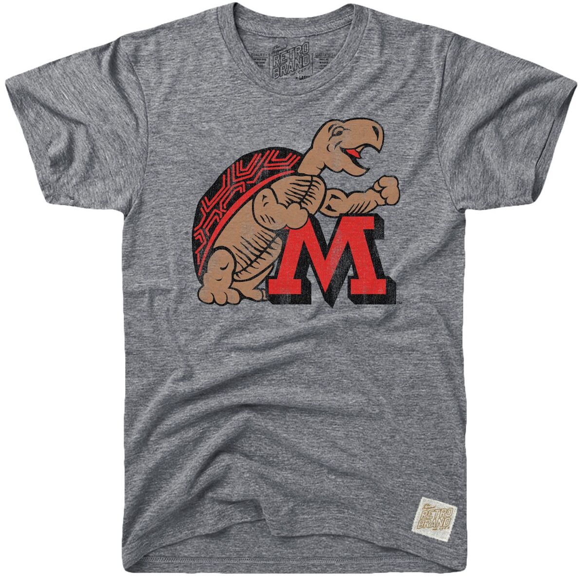 Maryland Terps Tri-Blend Unisex Tee