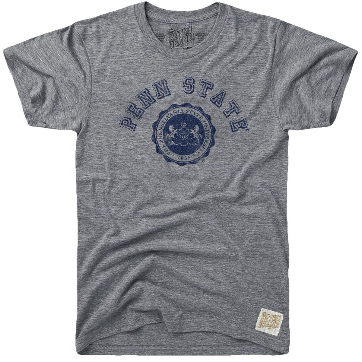 Penn State Crest Tri-Blend Unisex Tee