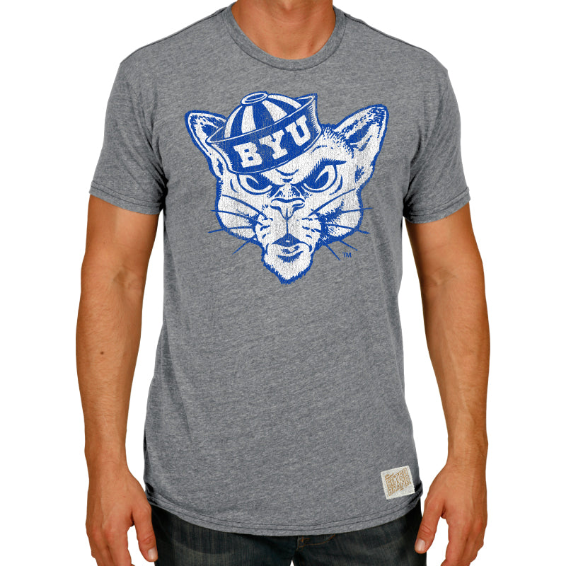 BYU Cougars Tri-Blend Tee