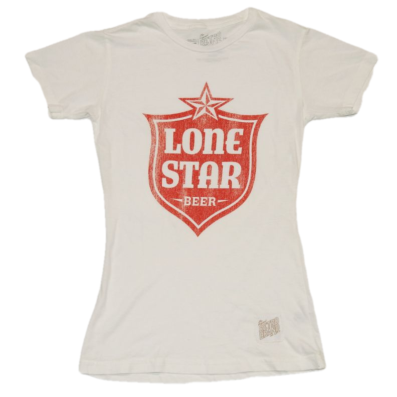 Lone Star Beer 100% Cotton Women's Crew Neck Tee
