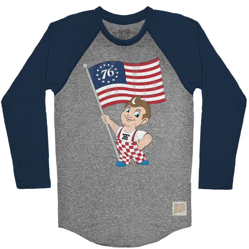 Bob's Big Boy Tri-Blend Unisex Contrast Raglan