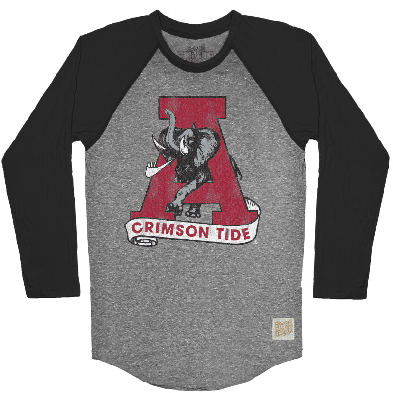 Alabama Tri-Blend Unisex Contrast Raglan
