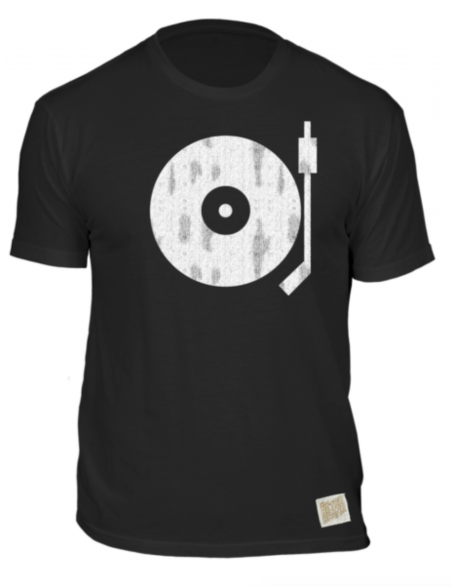 Retro Turntable 100% Cotton Tee