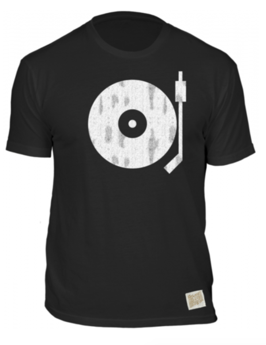 Retro Turntable 100% Cotton Unisex Tee