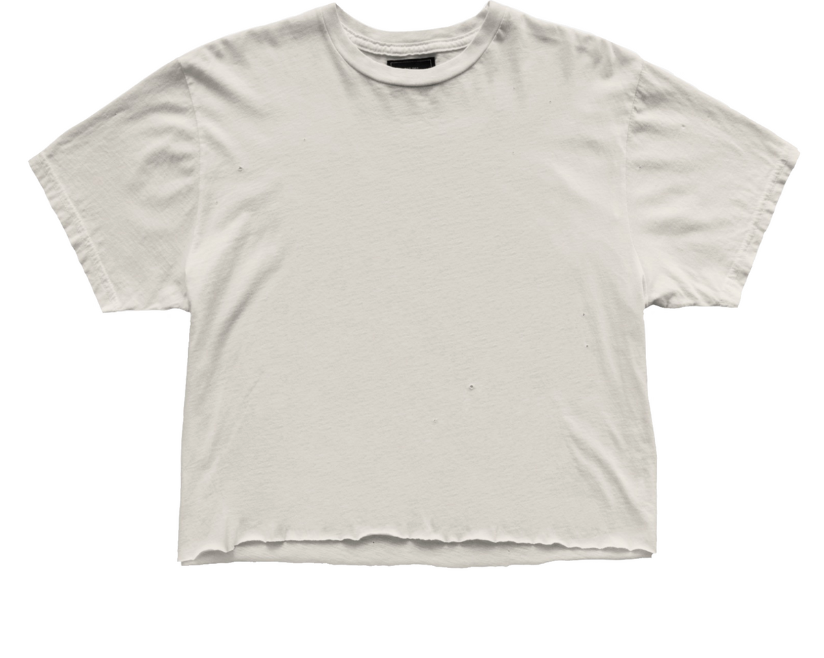 Black Label Premium Collection Blank Women's Crop Tee